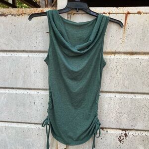 Fresral Women's Drape Neck Sleevelss Top S